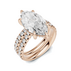 Marquise Pavé Bridal Ring