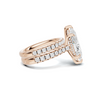 Marquise Pavé Bridal Ring
