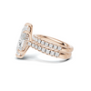 Marquise Pavé Bridal Ring