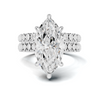 Marquise Pavé Bridal Ring