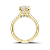 Marquise Pavé Bridal Ring