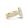 Marquise Pavé Bridal Ring