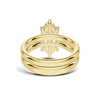 Marquise Pavé Bridal Ring