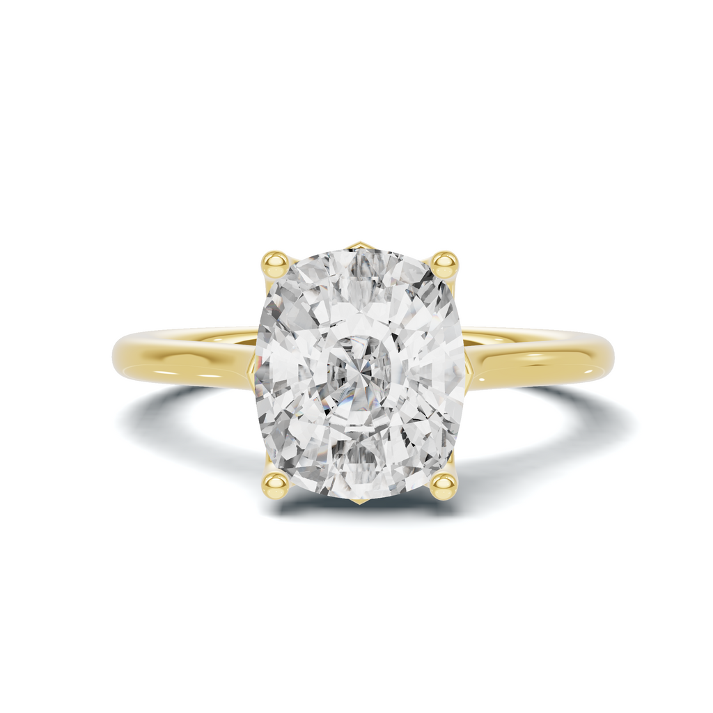 Elegant Cathedral Solitaire Ring