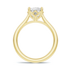 Elegant Cathedral Solitaire Ring