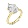Solitaire Statement Ring