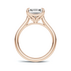 Minimalist Solitaire Statement Ring