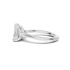 Minimalist Solitaire Statement Ring