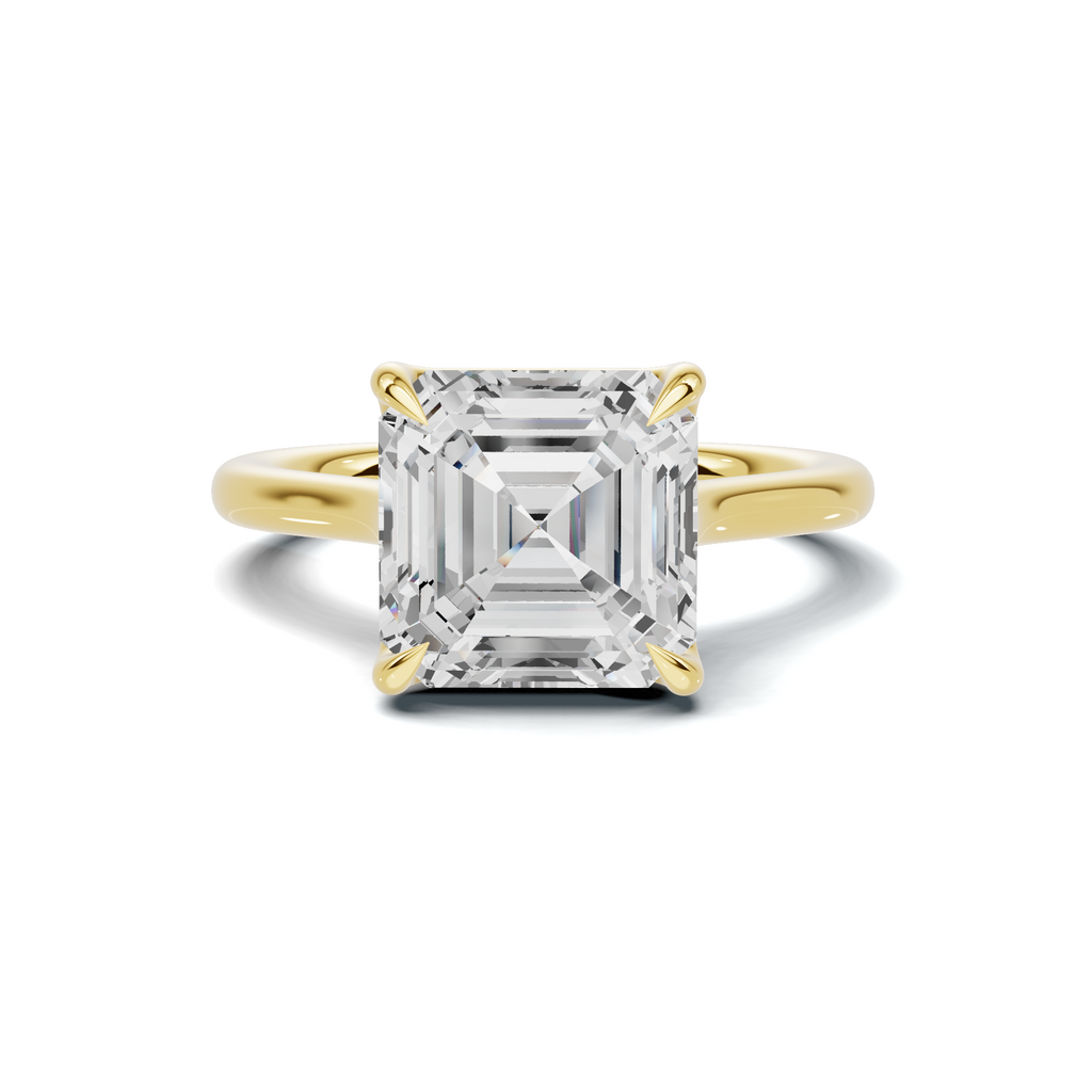 Minimalist Solitaire Statement Ring