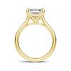 Minimalist Solitaire Statement Ring