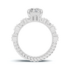 Braided Twisted Stackable Ring