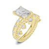 Braided Twisted Stackable Ring