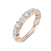 Mixed Geometric Eternity Ring