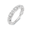 Mixed Geometric Eternity Ring