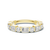 Mixed Geometric Eternity Ring