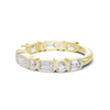 Mixed Geometric Eternity Ring