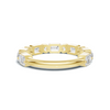 Mixed Geometric Eternity Ring