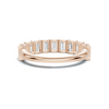 emerald Bar Set Ring