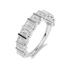 emerald Bar Set Ring