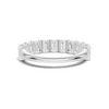 emerald Bar Set Ring