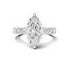 Luxe Marquise Accented Statement Ring