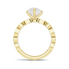 Luxe Marquise Accented Statement Ring
