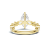 Luxe Marquise Accented Statement Ring