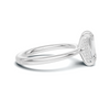 Hidden Halo Solitaire Ring