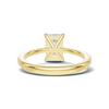 Hidden Halo Solitaire Ring