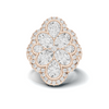 Luxe Luxe Cluster Statement Ring