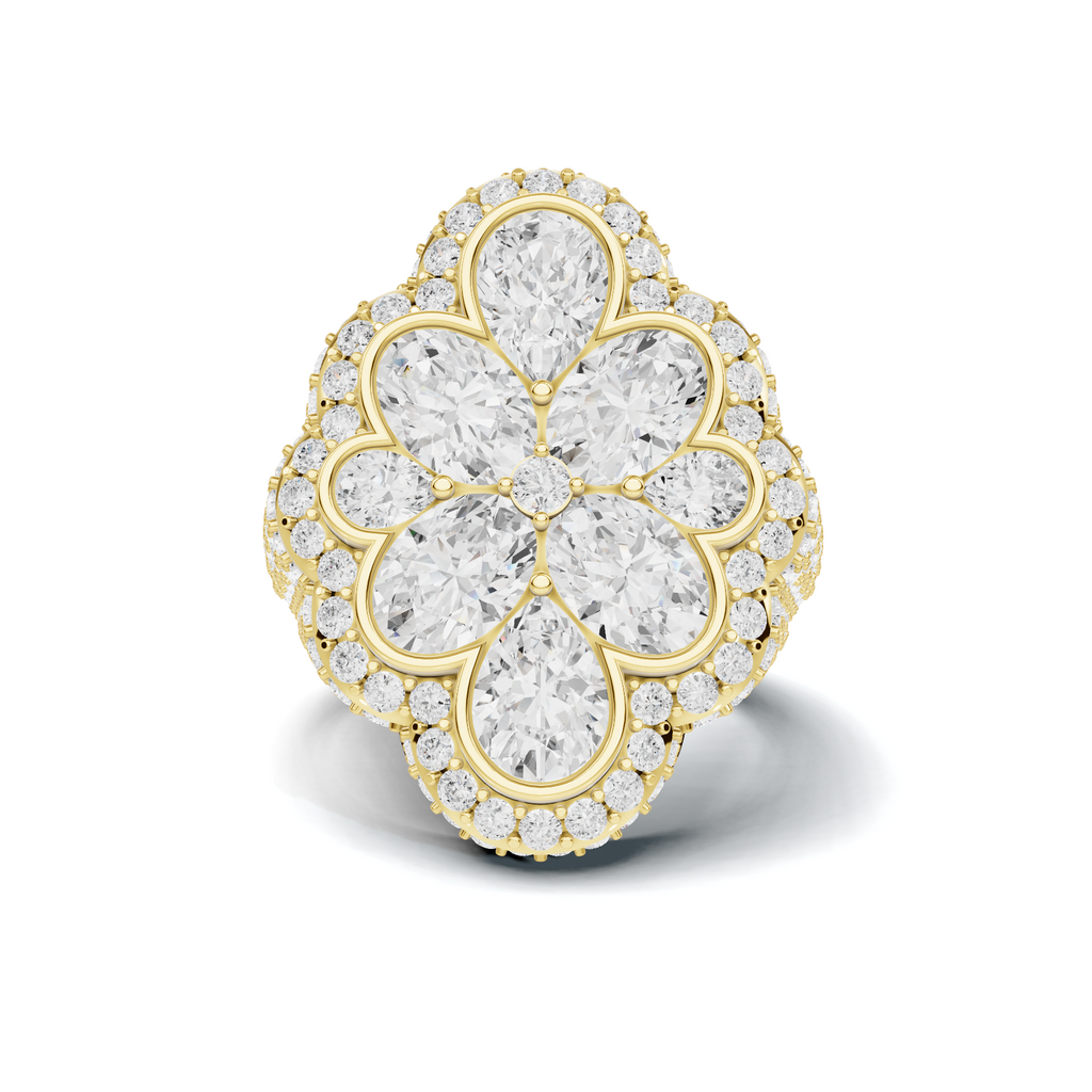 Luxe Luxe Cluster Statement Ring