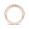 Brilliant Shared Prong Ring