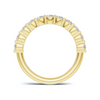 Brilliant Shared Prong Ring