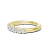 Brilliant Shared Prong Ring