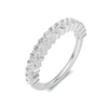 Sparkling Eternity Band Ring