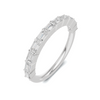 Step Cut Eternity Ring