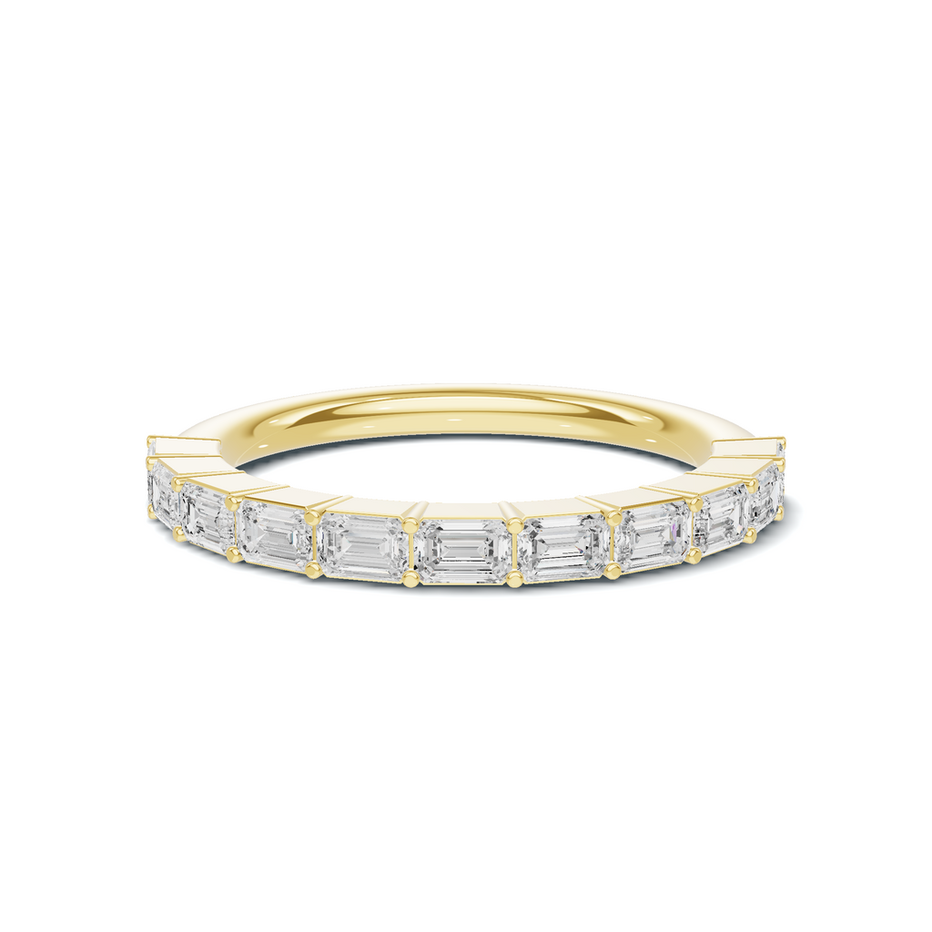 Step Cut Eternity Ring