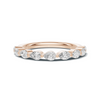 Teardrop Stacking Eternity Ring