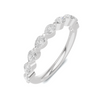 Teardrop Stacking Eternity Ring