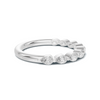 Teardrop Stacking Eternity Ring