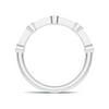 Bezel Set Arc Ring