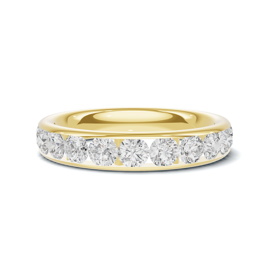 Elegant Channel Set Ring