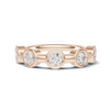 Bezel Set Station Ring
