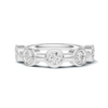 Bezel Set Station Ring