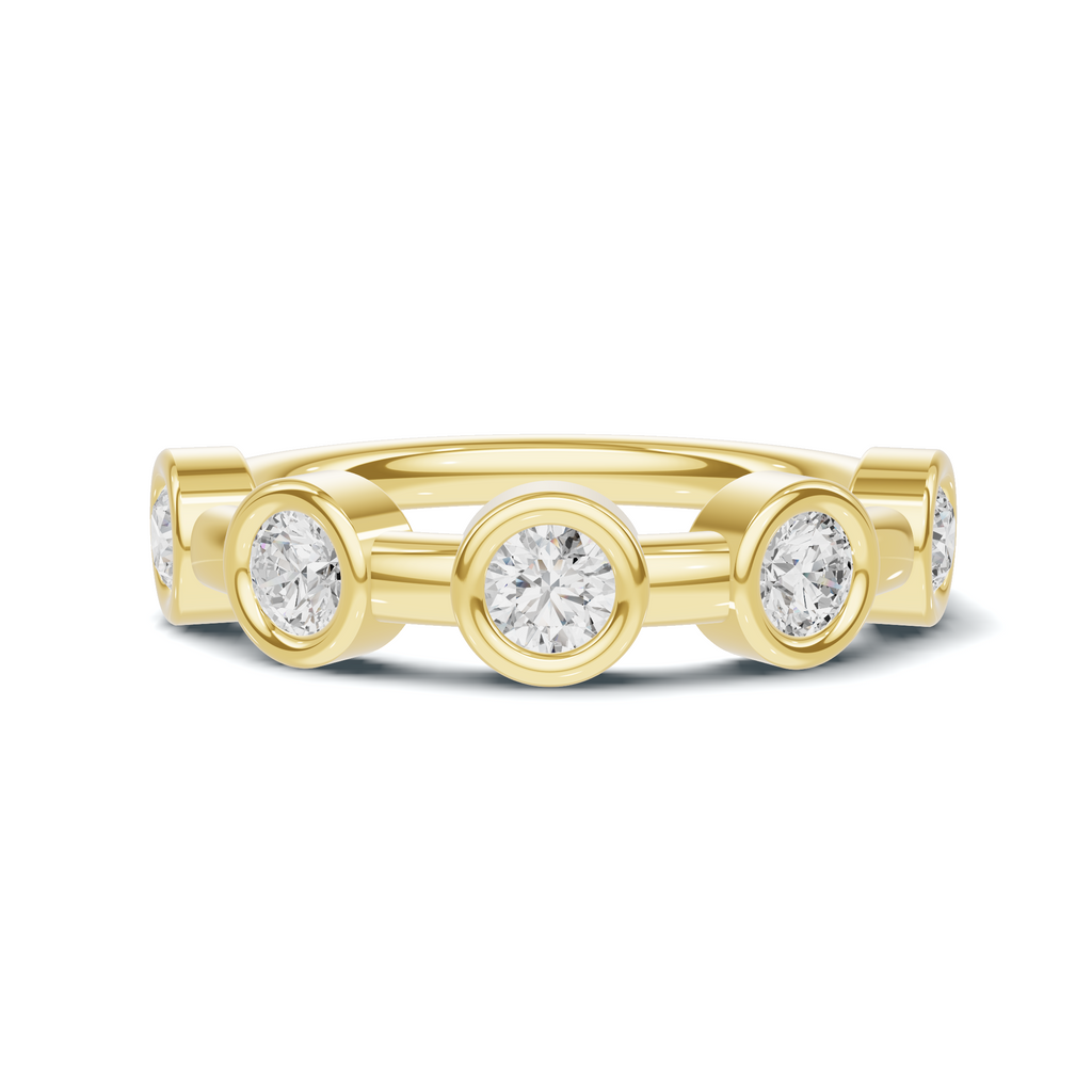 Bezel Set Station Ring
