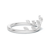 Floral Leaf Vine Ring
