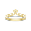 Floral Leaf Vine Ring