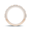 Baguette Pave Eternity Ring
