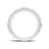 Baguette Pave Eternity Ring