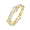Exquisite Bezel Set Ring